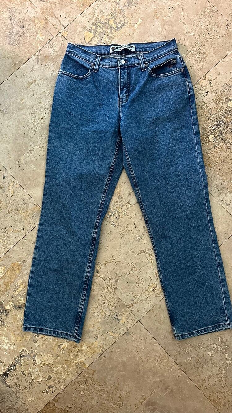 Harley-Davidson Womens Classic Boot Cut Jeans 8P